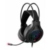 Esperanza EGH5000 Aviator auriculares gaming con micrófono, sonido envolvente virtual 5.1, USB 2.0, 32 Ω, control de volumen, negros
