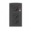 SAI EVER Ever Duo 850 PL T/DAVRTO-000K85/01 850VA Line-Interactive, 550W, AVR, 3 tomas de CA, 12V 2×5Ah, Torre