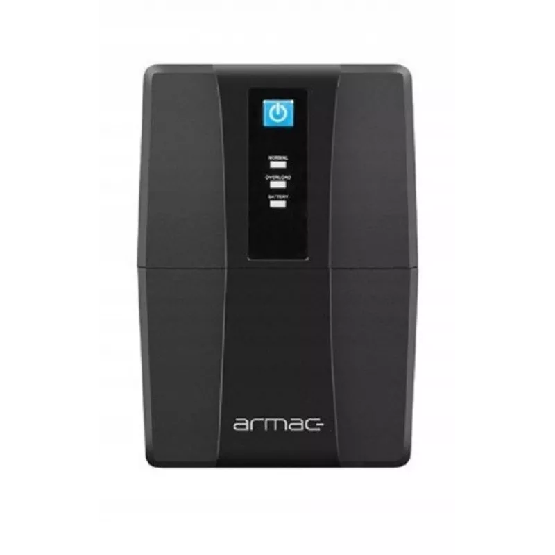 ARMAC Home Lite HL/850E/LED/V2 SAI line-interactive 850VA / 480W, 2× tomas tipo E, AVR, batería de 12V 9Ah, 40 dB