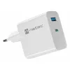 Cargador para dispositivos móviles NATEC NUC-2144 universal blanco CA carga rápida interior