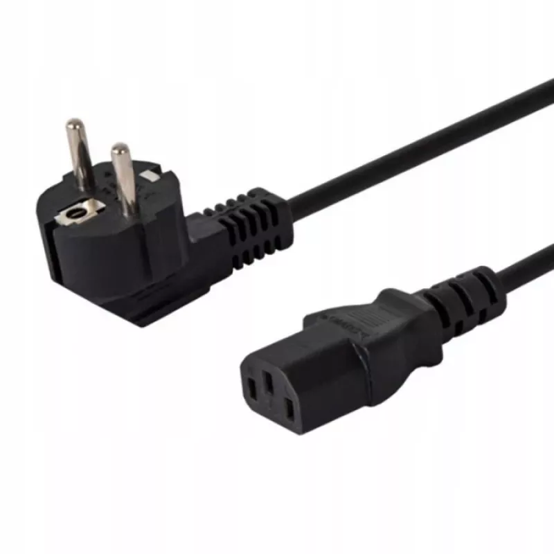 Cable de alimentación SAVIO CL-181 CEE 7/7 (E/F) – IEC C13 5m