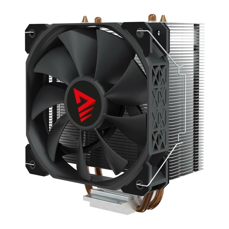 Disipador SAVIO SAVGCOFROSTX2 120 mm negro, 2 heatpipes, 800–1800 RPM, 4 pines