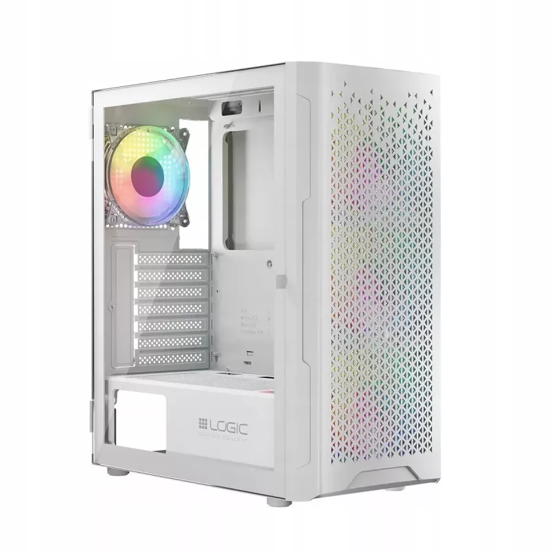 Carcasa Logic ARAMIS ARGB MINIDI USB 3.0 Blanca