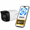 Cámara de red tipo bala fija Dahua Technology 4MP Entry Smart Dual Light