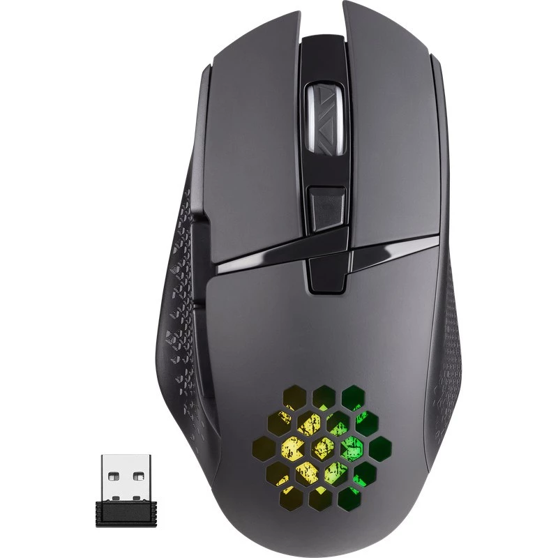 Ratón gaming Defender GLORY GM-514 para diestros RF inalámbrico óptico 3200