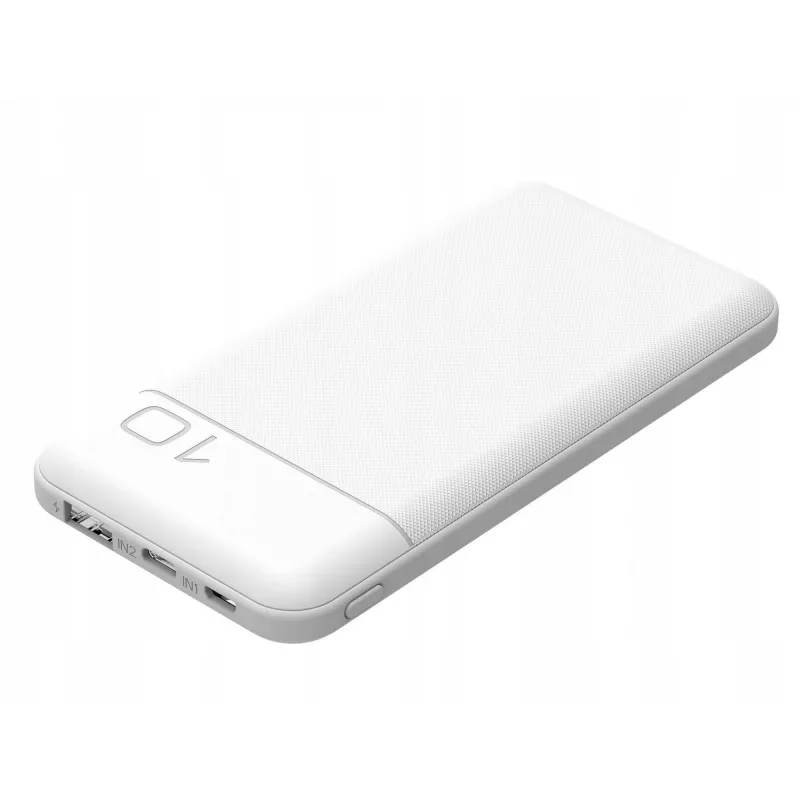 Batería externa portátil IBOX IPB10 10000 mAh, Li-Ion, Quick Charge 3.0, salidas USB-C y USB-A, 20W PD