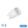 Enchufe inteligente Shelly Plug S Gen3 — enchufe inteligente Wi-Fi con monitorización de energía, tipo F, 110–230 V, 2500 W, blanco