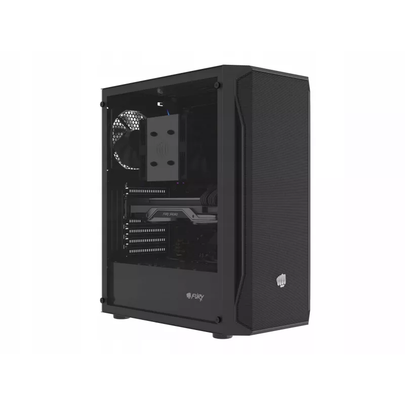 Natec Fury Shobo SH4F - Caja de PC - Torre - Negra