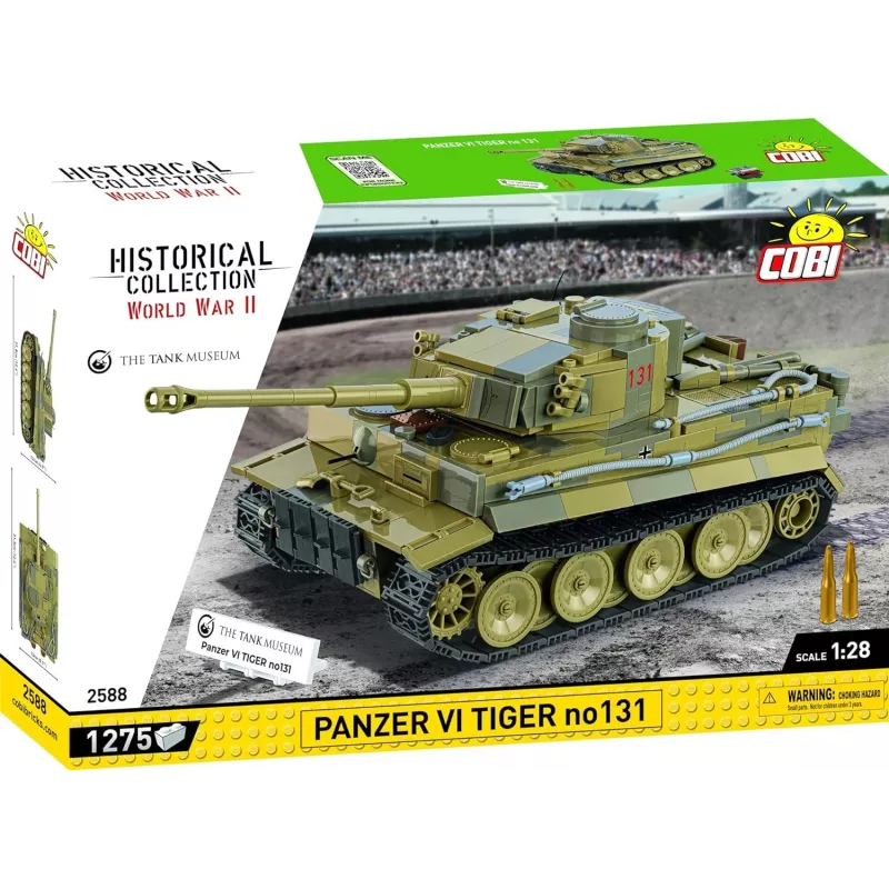 Set de construcción COBI Panzer VI Tiger no131 1275 piezas
