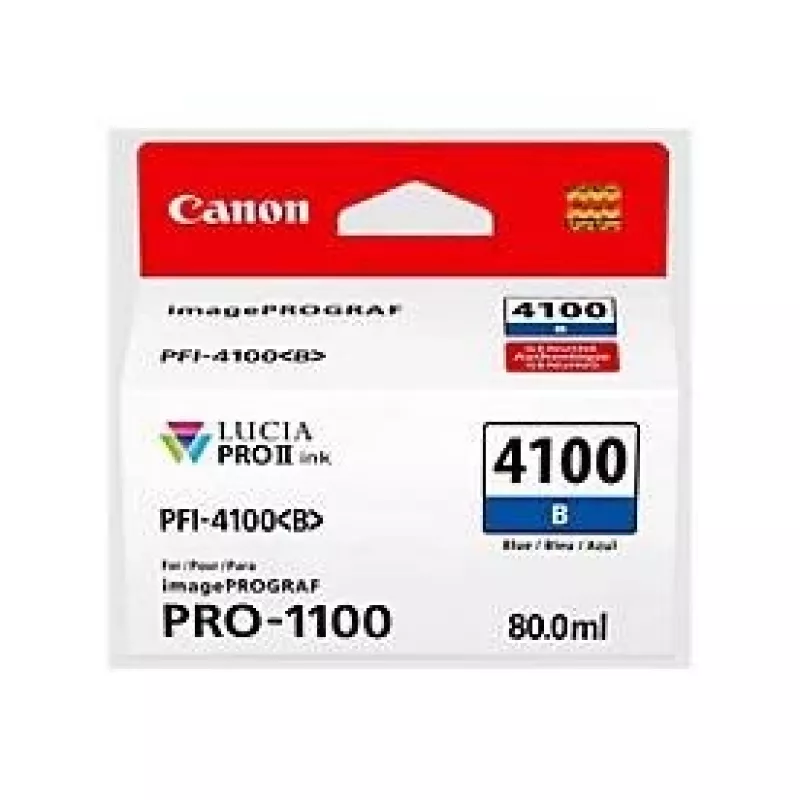 Cartucho de tinta Canon LUCIA PRO II 1 ud. original rendimiento estándar azul