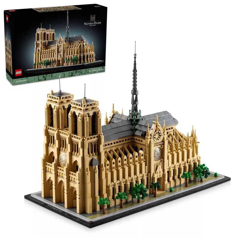 LEGO Architecture Notre-Dame de Paris Set para adultos 21061