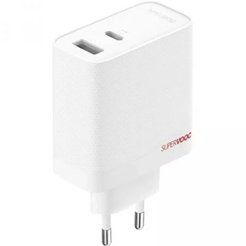 Fuente de alimentación OnePlus 80W Type-C + Type-A