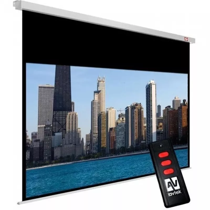 Pantalla eléctrica Avtek Cinema Electric 200 (200 x 200 cm) - 16:9