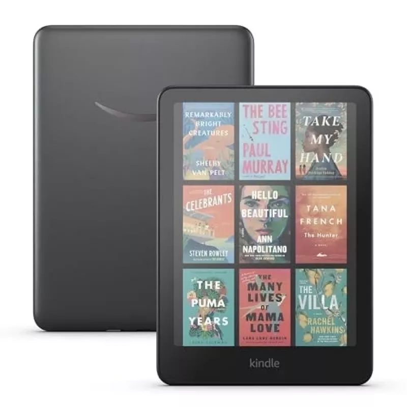 Amazon Kindle Colorsoft Signature Edition (2024) lector de libros electrónicos de 7 pulgadas, 32 GB, Wi-Fi, carga inalámbrica, Metallic Black