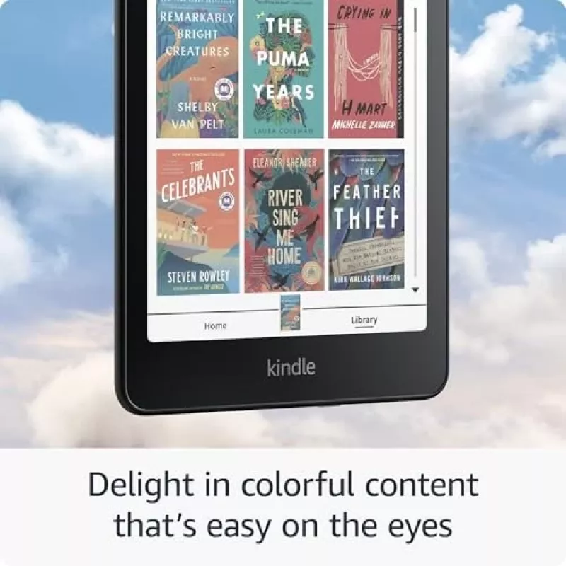 Amazon Kindle Colorsoft Signature Edition (2024) lector de libros electrónicos de 7 pulgadas, 32 GB, Wi-Fi, carga inalámbrica, Metallic Black