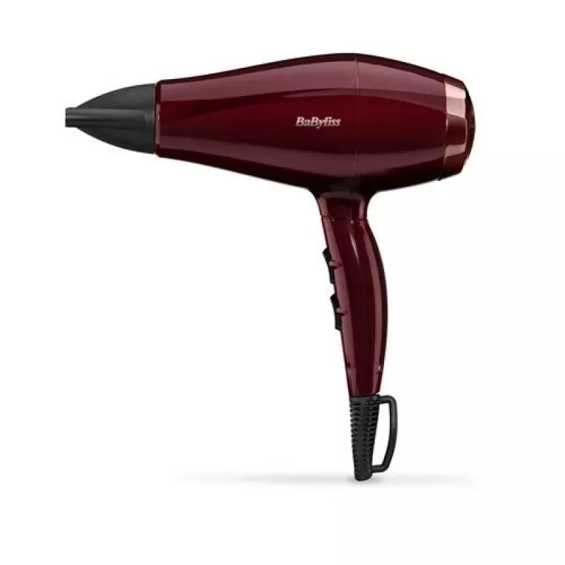 BaByliss Inspired 5912PE secador de pelo, 2000 W, rojo