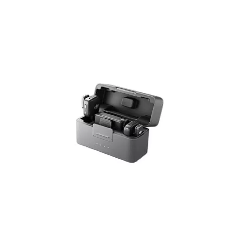 DJI Mic Mini (2 TX + 1 RX + estuche de carga) kit de micrófono inalámbrico - gris oscuro