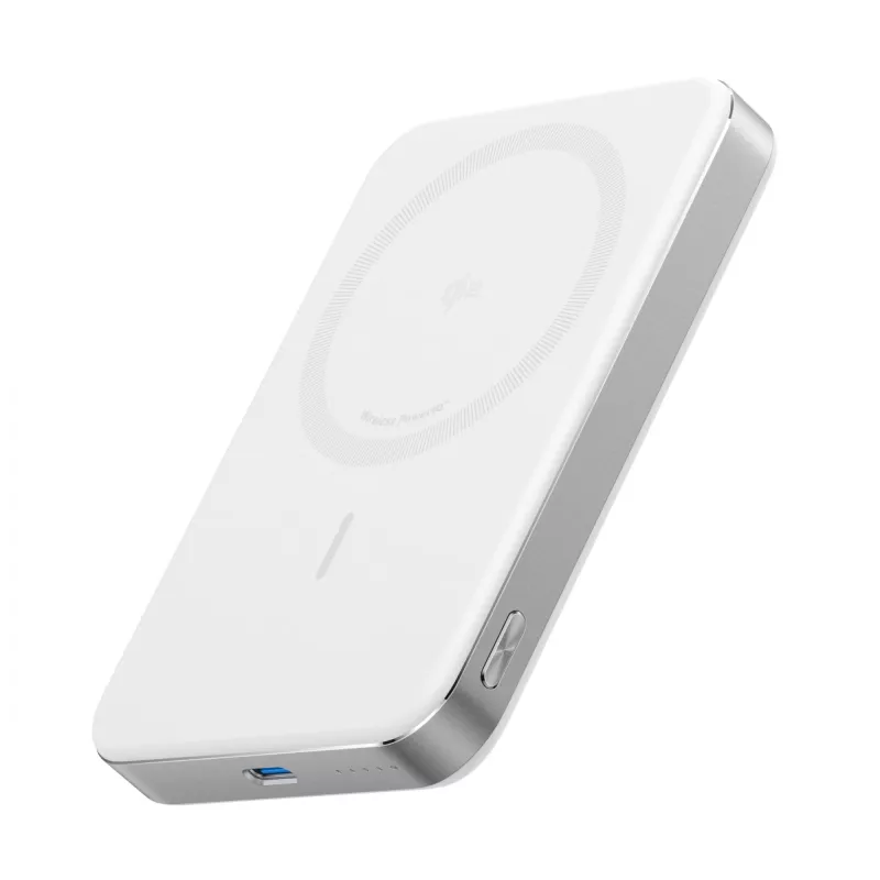 Batería externa Anker MagGo Power Bank 10K magnética inalámbrica Blanca, Blanca