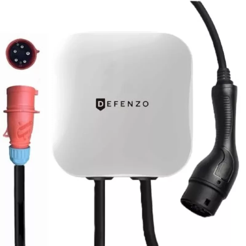 Wallbox DEFENZO Home AC11 DEF1016 11 kW estación de carga EV monofásica, Type 2, 16 A, IP54