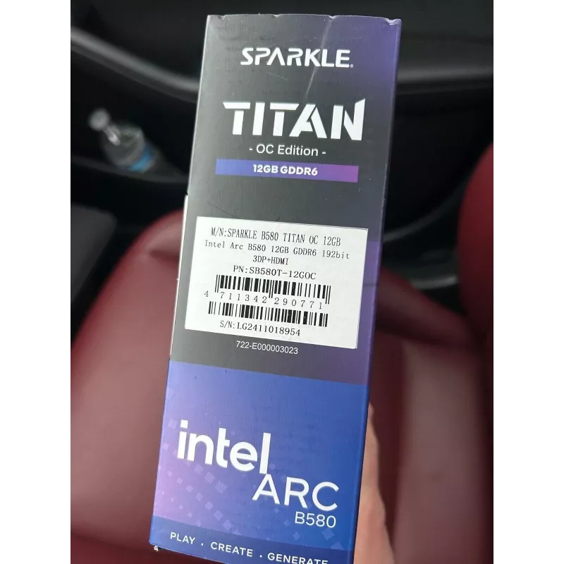 Tarjeta gráfica Intel Arc B580 12 GB GDDR6