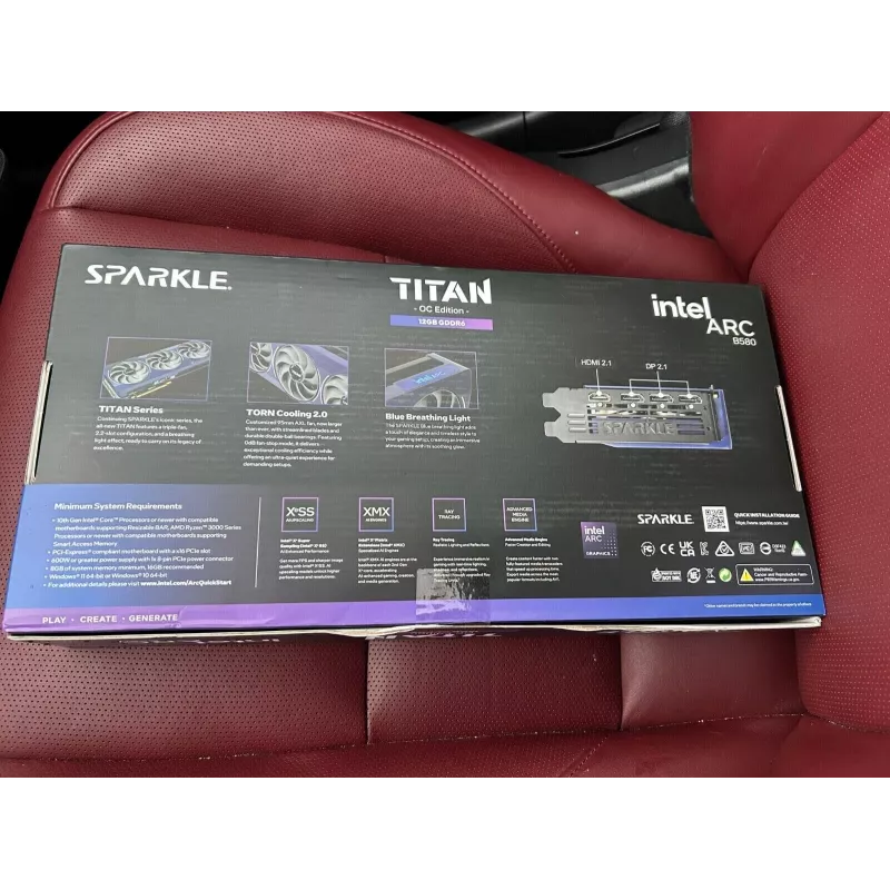 Tarjeta gráfica Intel Arc B580 12 GB GDDR6