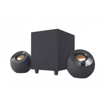 Creative Labs Creative Pebble Plus conjunto de altavoces 8 W hogar negro 2.1 canales