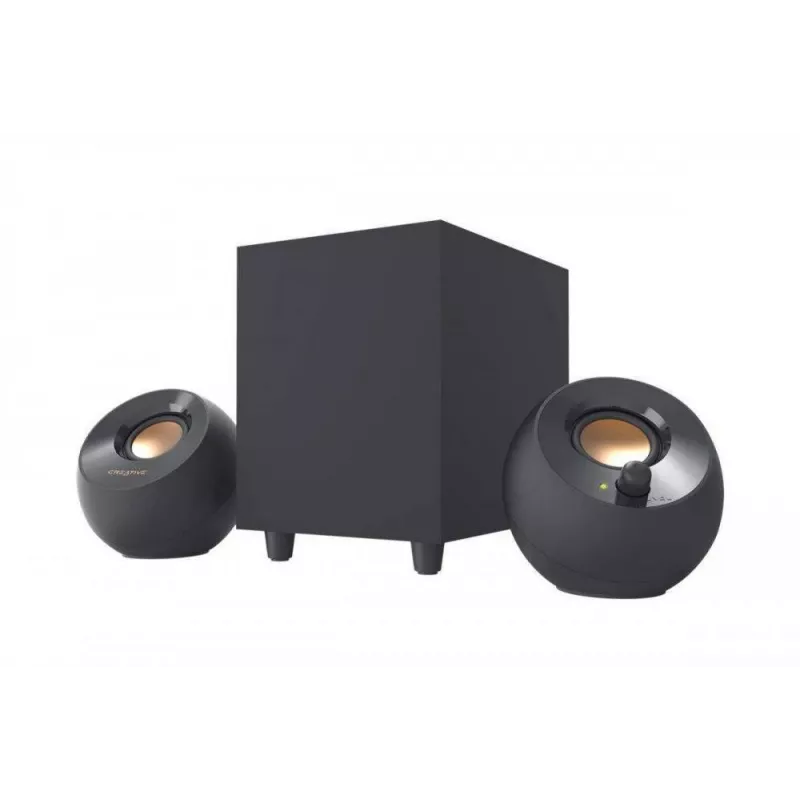 Creative Labs Creative Pebble Plus conjunto de altavoces 8 W hogar negro 2.1 canales