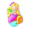 Set de colada y pintura de sirena con purpurina