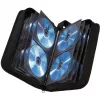 Funda de nailon Hama 104 CDs, 104 discos, negro, nailon