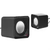 Altavoz de PC de 2 vías Audiocore AC870 B — 3 W RMS, alimentación por USB con cable, entrada de 3,5 mm, 2.0 canales