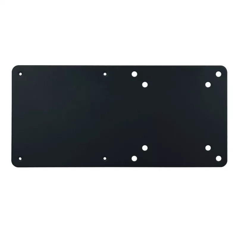 Maclean MC-721NUC soporte de ordenador VESA para Mac Mini CPU PC con montaje en cabecera