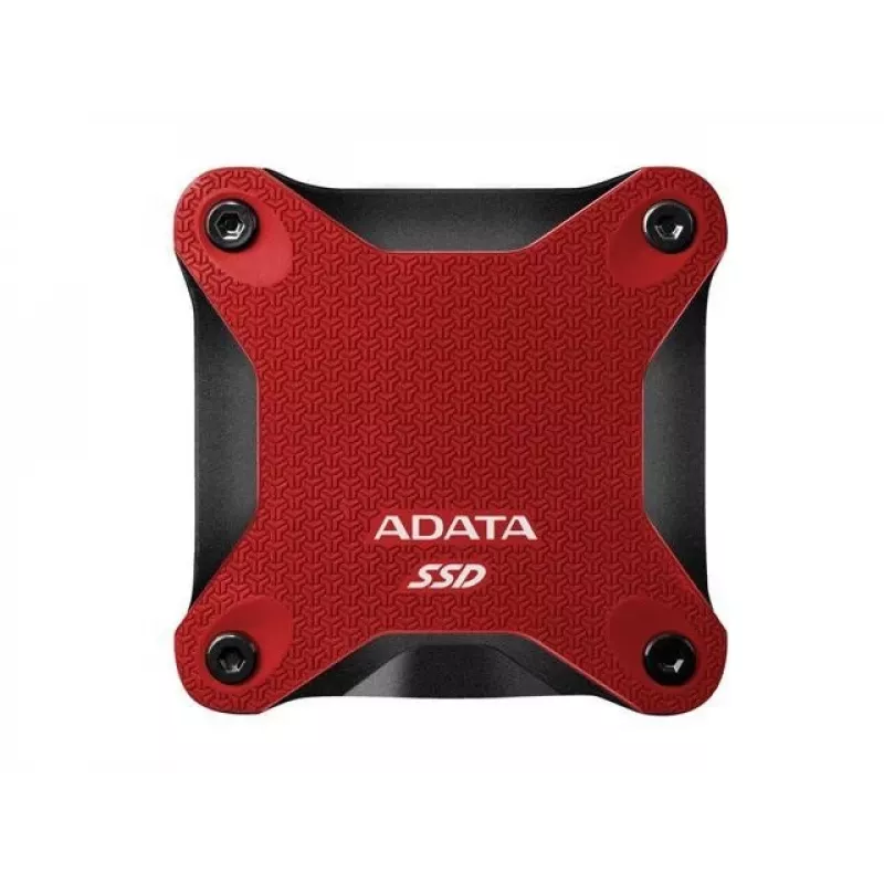 SSD externo ADATA SD620 1 TB, portátil USB 3.2 Gen 2 (Micro-USB B), velocidad de lectura 520 MB/s, velocidad de escritura 460 MB/s, resistente a golpes, Rojo