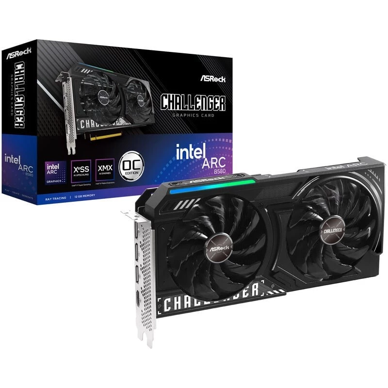 ASRock Challenger Intel Arc B580 12GB OC Tarjeta gráfica