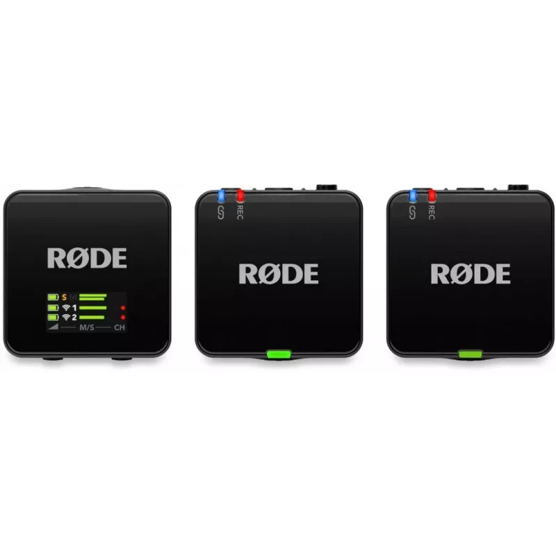 Rode Wireless Go Iii Sistema de micrófono inalámbrico compacto de 3.ª generación, Negro