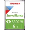 Toshiba S300 Pro Surveillance disco duro interno 6 TB 7200 rpm 512 MB 3,5 inch Serial ATA III