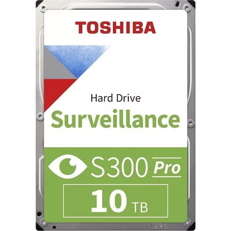 Toshiba S300 Pro Surveillance disco duro interno 10 TB 7200 RPM 512 MB 3.5 Serial ATA III