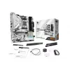 Placa base ASRock B850M Steel Legend WiFi — AMD B850, socket AM5, microATX, DDR5, 4 DIMM, Wi-Fi 7, 2.5Gb LAN