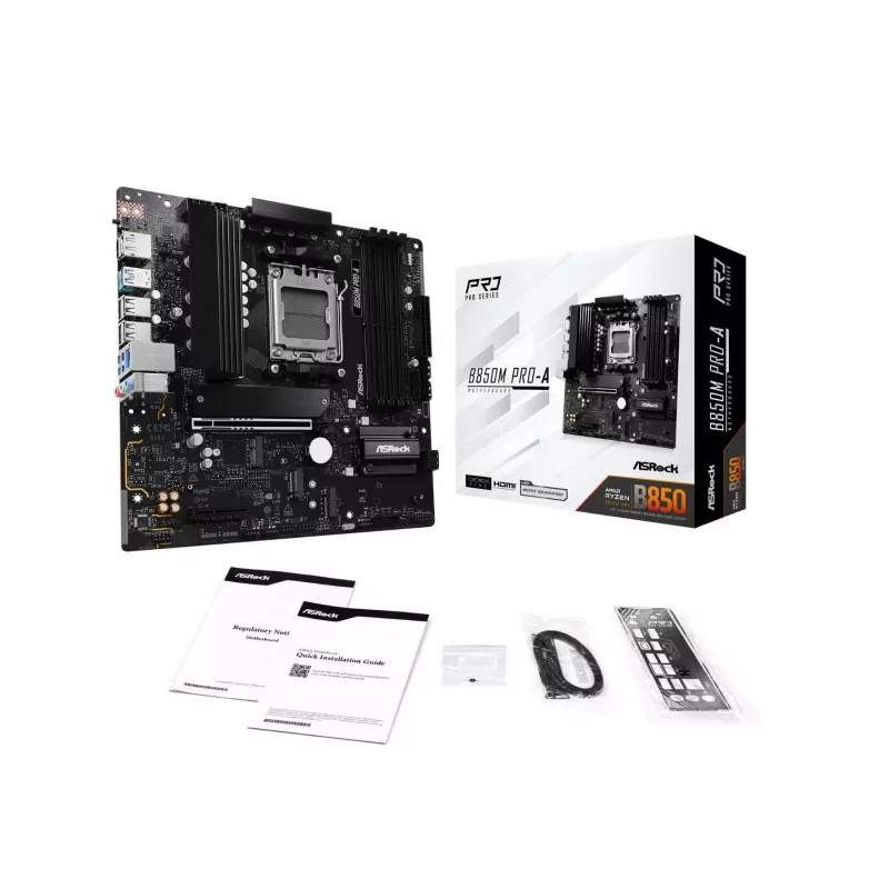 ASRock B850M Pro-A AM5 placa base Micro-ATX