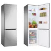 Frigorífico combi AMICA FK 2995.2FTX(E) 299L — inox, congelador abajo, No Frost, 181 cm
