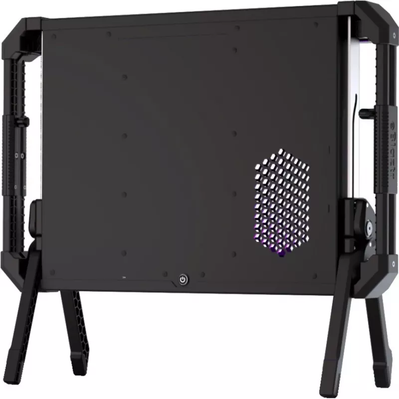 Caja de PC portátil Eblaztr - Negra - Caja de PC - Mini Tower - Negra