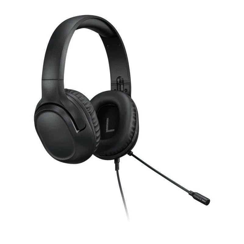 Lenovo H110 auriculares gaming GXD1P46879, con cable, 3,5 mm, micrófono integrado, controlador de 50 mm, 50 Hz-20 kHz, 32 Ω, negros