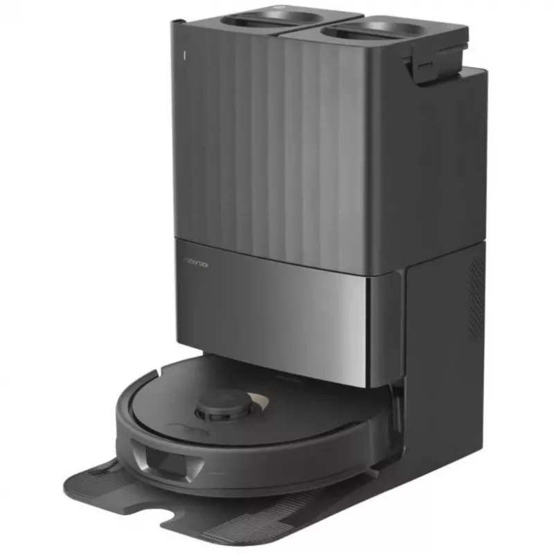 Robot aspirador Roborock Qrevo MaxV — 4200 Pa, 5200 mAh, 180 min de autonomía, 0,33 l de depósito de polvo, base de autovaciado