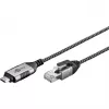 Cable Ethernet Goobay USB-C 3.1 a RJ45 fino 1 m – conecta router, módem o (74401)