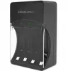 Cargador de baterías QOLTEC 50653 para baterías Ni-MH AAA (R03) y AA (R6), entrada 220–240 V, salida 1,2 V