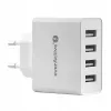 everActive Cargador de teléfono SC400 con 4 puertos USB, salida total 5A, blanco