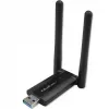 Adaptador USB dual inalámbrico rápido 2 X