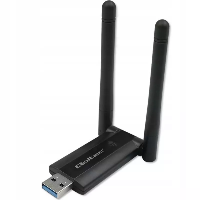Adaptador USB dual inalámbrico rápido 2 X