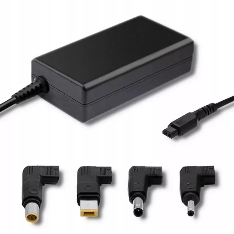 Fuente de alimentación QOLTEC 51761 interior 65W AC/DC 220–240V 50–60Hz negro, cable de 1,7 m