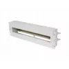 Lanberg AK-VDP103-S panel de distribución de tensión de 19 pulgadas 3U con carril DIN TS-35, gris