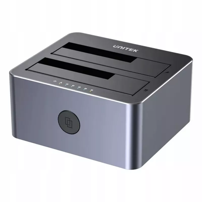 Unitek Estación de clonación 2X SATA 2,5/3,5 USB 5GB